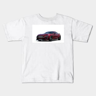 Mustang RTR Cartoon Kids T-Shirt